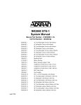 ADTRAN MX2800 User manual