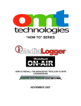 “HOW TO” SERIES - OMT Technologies
