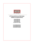 ATTO H608 Operation Specifications