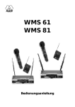 AKG WMS 61 Specifications