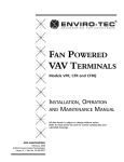 FAN POWERED VAV TERMINALS - Enviro-Tec