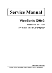 ViewSonic ViewPoP P102 Service manual