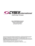 CYBEX TROTTER Service manual