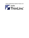 ThinLinc Administrator`s Guide for ThinLinc 4.3.0