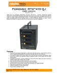 WiebeTech Forensic FRTX400H-QJ User manual