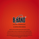 B-band AST Installation manual