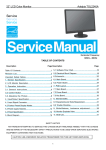 Adelpia TGL2240A Service manual