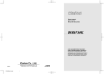 Clarion DFZ675MC Owner`s manual
