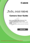 Canon IXUS 1100 HS User guide