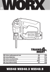 Worx WX540 Technical data