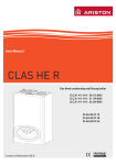Ariston CLAS HE R 12 User manual