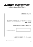 AMF S-311 Service manual