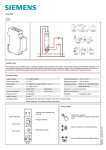 Siemens 4015 Operating instructions