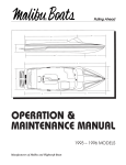 Malibu Boats Sunsetter Specifications