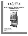 Cornelius 4 Flavor Installation manual