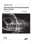 Samsung SCV-2082R User manual