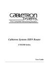 Cabletron Systems 150 User guide