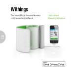 Withings The Smart Blood Pressure Monitor User manual