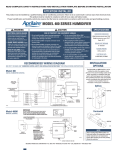 Aprilaire 400 Specifications