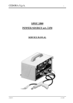 Cebora SPOT 3500 Service manual