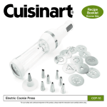 Cuisinart CCP-10 Specifications