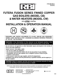 RBI FUTERA II Series Operating instructions