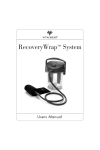 VitalWear VitalWrap System Instruction manual