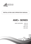 AUSTRALIAN MONITOR AMC120 Specifications