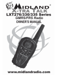 Midland LXT276, LXT330, LXT335 Owner`s manual