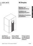 Dimplex SIH 20TE Operating instructions