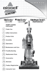Bissell Trilogy Vacuum User`s guide