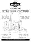 Remote Trainers with Vibration