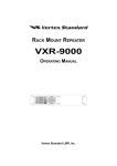 Vertex Standard VXR-9000 Series Specifications