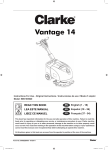 Clarke Vantage 14 Technical data