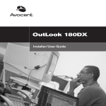 Apex Digital Outlook 180DX User guide