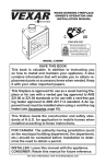 Vexar C36MW Installation manual