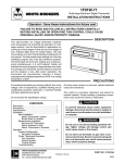 White Rodgers 1F91W-71 Specifications