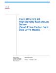 Cisco UCS C22 M3 Specifications