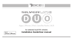 DICE Silverline DUO Installation guide