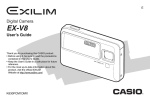 Casio EXILIM K1191PCM1DMX User`s guide