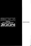 Zoom 9001 Manual