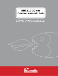 Baumatic BHC310 30cm User manual