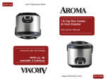Aroma ARC-940SB Instruction manual