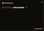 Motorola MILESTONE 2 Product specifications