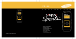 Samsung YEPP Sports YP-60Z Specifications