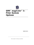 QMS SC-200 Setup guide