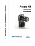 Dalsa Piranha HN HN-80-08k40-R User`s manual