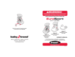 Baby Trend EuroSport Owner`s manual