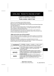 Mazda GENUINE C930 V7 620 Instruction manual