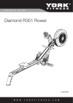 York Fitness Diamond R301 Rower Specifications